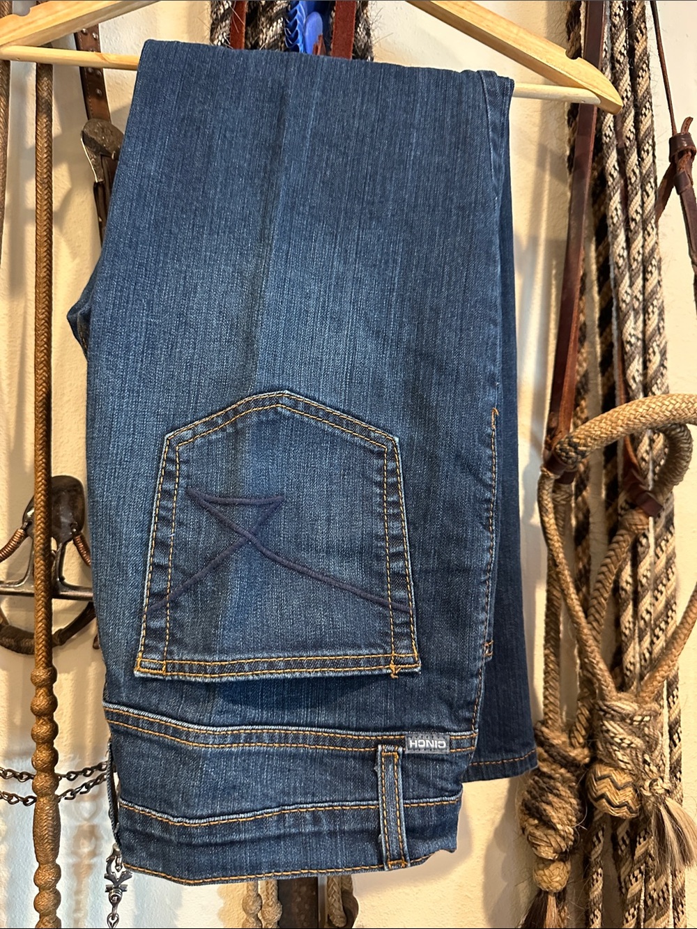 Cinch Women's Dark Blue Boot Cut Jeans